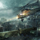 Illustration for article titled The Game May Be Dead, But the Awesome Helicopter-Fighting Art Lives On